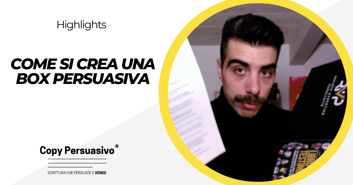 Come si crea una Box Persuasiva - marketing cartaceo, direct mail marketing, box persuasiva, campagne di direct mail, vendita per corrispondenza, copywriting persuasivo, marketing postale, strategie marketing diretto, promozione con direct mail, lettera di vendita cartacea, Mark Ford, marketing a risposta diretta